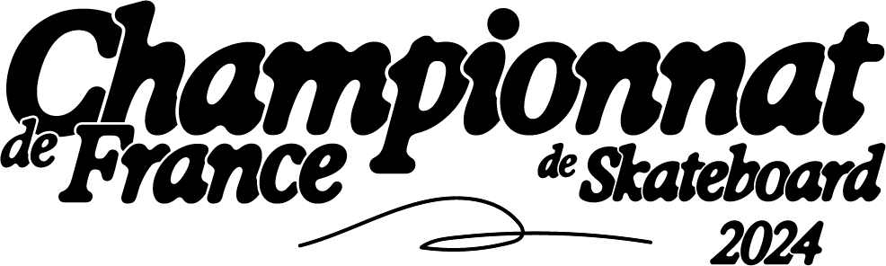 logo Championnat de France de skateboard 2024